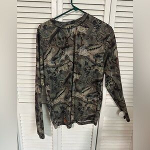 Fish Camo Long Sleeve Shirt